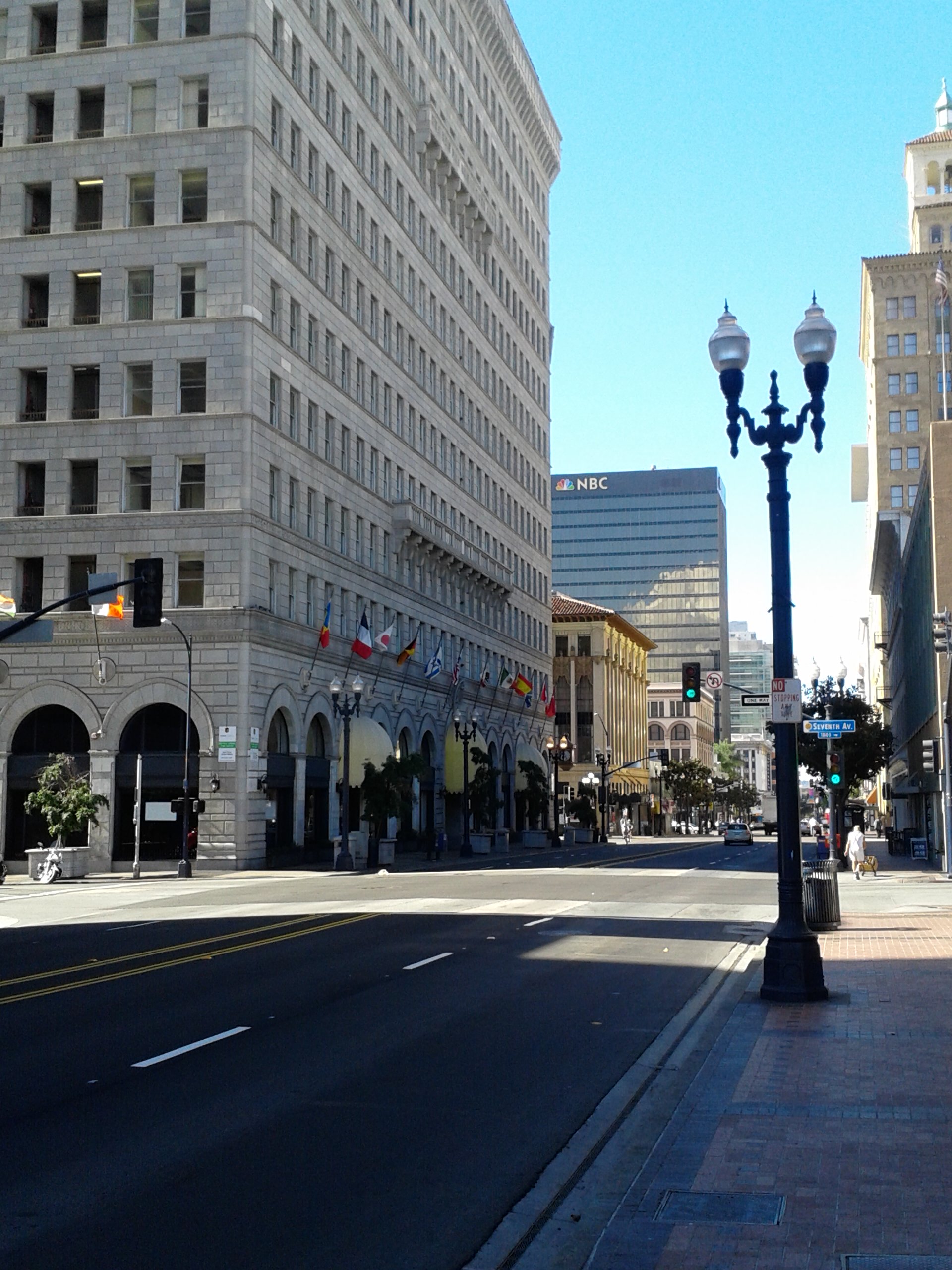 A beautiful picturesque image of Downtown San diego.